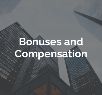 bonuses and compensations